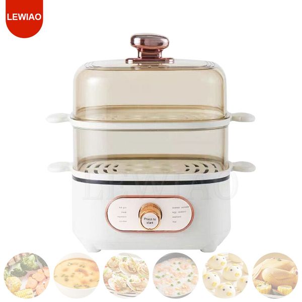 DHgate Electric Steamer Multifunctional Household Capacity Multi-Layer Steamer Box Steamer Breakfast Machine sold by DHgate