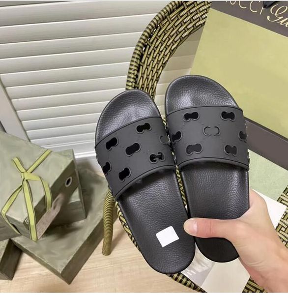 Designer Slides Women Man Slippers Luxury Sandals Brand Sandals Real Leather Flip Flop Flats Slide Casual Shoes Sneakers Boots by newshoes 63