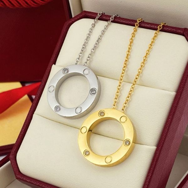 Necklace Pendant Women Men Jewelry Chain Classic Personalized Fashion High-end Stainless Steel Diamond Necklace Girls Valentine's Day Engagement Jewelry
Necklace Pendant Women Men Jewelry Chain Classic Personalized Fashion High-end Stainless Steel Diamond Necklace Girls Valentine's Day Engagement Jewelry