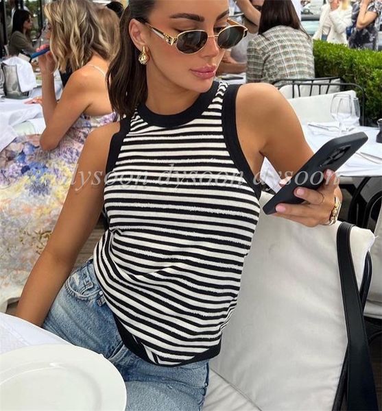 Women Tank Top Size SML Female Tanks Fashion Summer Tops Striped Style 23544, Black white stripe
Women Tank Top Size SML Female Tanks Fashion Summer Tops Striped Style 23544, Black white stripe