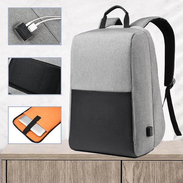 Outlet factory mens backpacks college style simple fashion student backpacks Joker business computer bag waterproof leisure light Oxford bag 1605#, Grey
Outlet factory mens backpacks college style simple fashion student backpacks Joker business computer bag waterproof leisure light Oxford bag 1605#, Grey