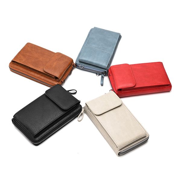 High quality women designer classic fashionable temperament mobile phone shoulder bag retro practical wallet lightweight multifunctional shoulder bag, Black
High quality women designer classic fashionable temperament mobile phone shoulder bag retro practical wallet lightweight multifunctional shoulder bag, Black