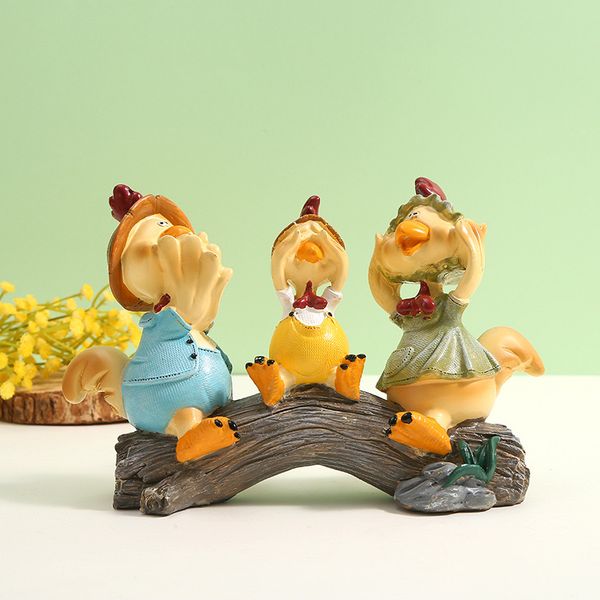 Resin ornaments, home ornaments, American countryside chicken ornaments, resin crafts
Resin ornaments, home ornaments, American countryside chicken ornaments, resin crafts