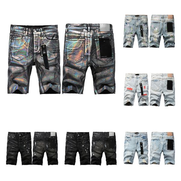 Designer men jeans Purple shorts purple jeans short 24ss Summer Holes High quality embroidered purple jeans pants for men and women Denim Cargo Men Black Pants, Colour10
Designer men jeans Purple shorts purple jeans short 24ss Summer Holes High quality embroidered purple jeans pants for men and women Denim Cargo Men Black Pants, Colour10