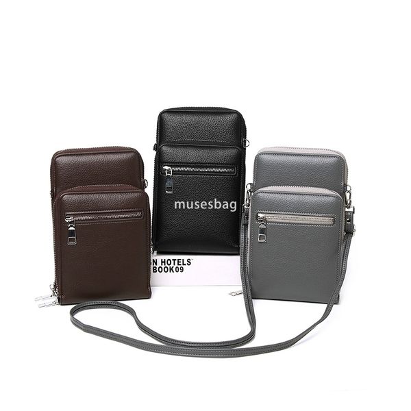 Designer Men's and Women's High Quality Fashion New Bag Solid Color Zipper Retro Classic Practical Crossbody Bag Outdoor Postman One Shoulder Workwear Bag, Black
Designer Men's and Women's High Quality Fashion New Bag Solid Color Zipper Retro Classic Practical Crossbody Bag Outdoor Postman One Shoulder Workwear Bag, Black