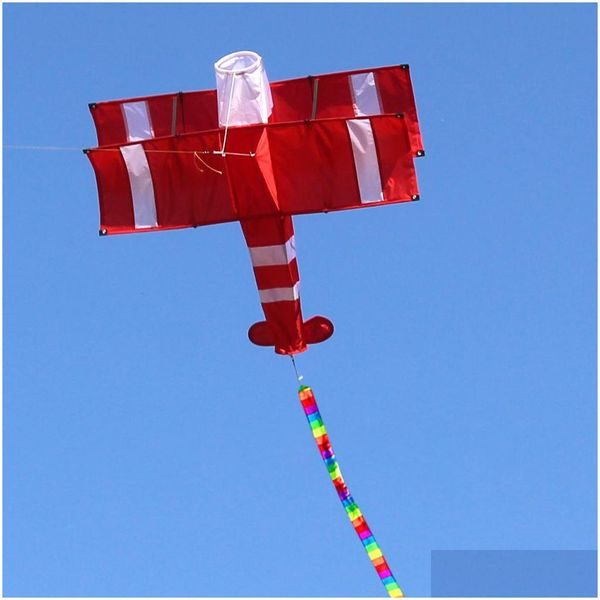 Kite Accessories New High Quality 3D Red Plane Kites Sports Beach With Handle Single e Easy To Fly Kids Drop Delivery Toys Gifts Ou Dhjyk
Kite Accessories New High Quality 3D Red Plane Kites Sports Beach With Handle Single e Easy To Fly Kids Drop Delivery Toys Gifts Ou Dhjyk