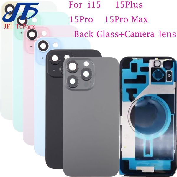 For iPhone 15 Pro Max Plus Back Housing With Camera Cover Lens Battery Glass Rear Door Chassis Frame Bezel Metal Plate Holder
For iPhone 15 Pro Max Plus Back Housing With Camera Cover Lens Battery Glass Rear Door Chassis Frame Bezel Metal Plate Holder
