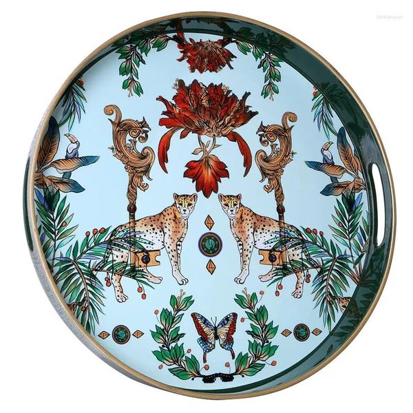 Round Plates Pallet Plastic Jewelry Storage Tray Vintage Pattern Kitchen Organization Decorative Trays Home Furnishing Decoration s, Ab
Round Plates Pallet Plastic Jewelry Storage Tray Vintage Pattern Kitchen Organization Decorative Trays Home Furnishing Decoration s, Ab
