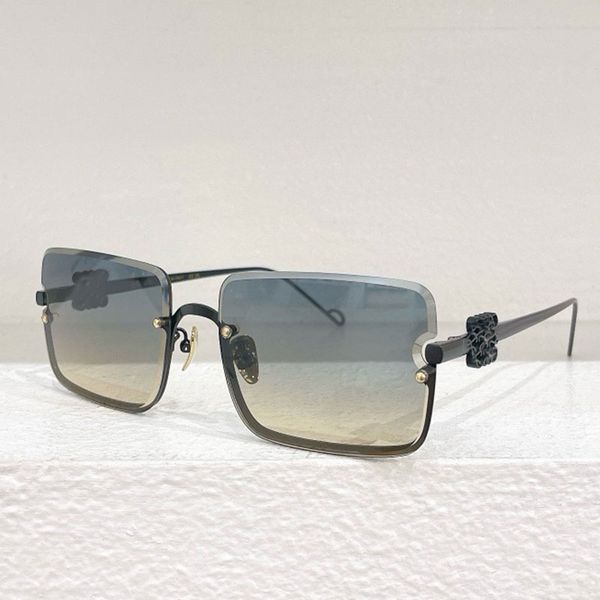 Retro Fashion 2024 New rimless sunglasses LW5102 Womens Designer Rectangular Sunglasses 100% UV protection mirror legs Square metal logo design top quality
Retro Fashion 2024 New rimless sunglasses LW5102 Womens Designer Rectangular Sunglasses 100% UV protection mirror legs Square metal logo design top quality