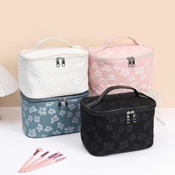 designer tote Folding Travel Makeup Bag Storage Bag Large Capacity Fabric Portable Handheld Women's Bag Cleaning Storage Bag, Black
designer tote Folding Travel Makeup Bag Storage Bag Large Capacity Fabric Portable Handheld Women's Bag Cleaning Storage Bag, Black