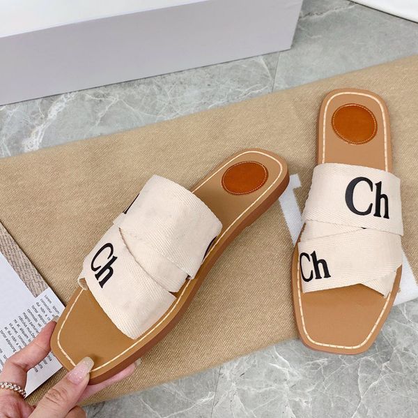 Designer sandals, flat multi-color lace letter canvas slippers, women's summer outdoor beach indoor, #3
Designer sandals, flat multi-color lace letter canvas slippers, women's summer outdoor beach indoor, #3