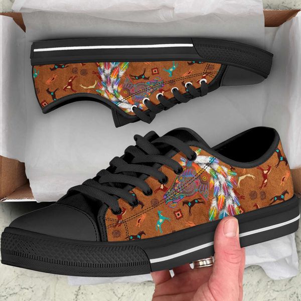 INSTANTARTS Fashion Boho Horse Pattern Casual Men Low Top Style Vulcanized Canvas Shoes Breathable Male's Walking Shoes Sneakers, Htj1288wk2b
INSTANTARTS Fashion Boho Horse Pattern Casual Men Low Top Style Vulcanized Canvas Shoes Breathable Male's Walking Shoes Sneakers, Htj1288wk2b