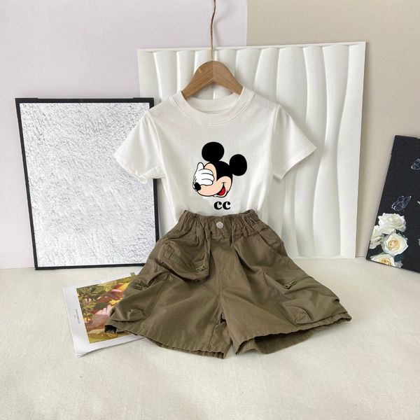 Vintage Fashion Tshirt Breathable Cotton Sets Girls Boys Summer Childrens Cartoon Shorts Clothes Kids 2pcs For Child, Black
Vintage Fashion Tshirt Breathable Cotton Sets Girls Boys Summer Childrens Cartoon Shorts Clothes Kids 2pcs For Child, Black