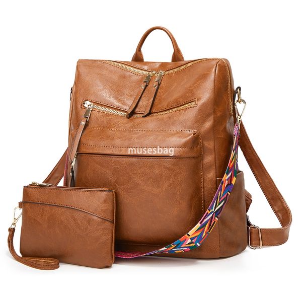 Designer Women's High Quality Retro Classic Multi functional Hot Backpack New European and American Trend Soft Leather Simple Large Capacity Backpack, Grey
Designer Women's High Quality Retro Classic Multi functional Hot Backpack New European and American Trend Soft Leather Simple Large Capacity Backpack, Grey