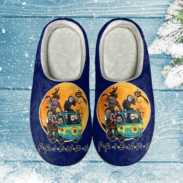Indoor INSTANTARTS Outdoor Cotton Slippers Casual Couple Shoes Friend Horror Movie Non-Slip Soft Soled Slides for Unisex, Htjb1899wk4b
Indoor INSTANTARTS Outdoor Cotton Slippers Casual Couple Shoes Friend Horror Movie Non-Slip Soft Soled Slides for Unisex, Htjb1899wk4b