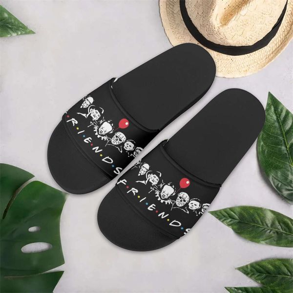 INSTANTARTS Friends Horror Movie Pennywise Men's Slippers Home Bathroom Non-slip Ladies Light Breathable Unisex Beach Flats 2023, W2409z65(6758b0)
INSTANTARTS Friends Horror Movie Pennywise Men's Slippers Home Bathroom Non-slip Ladies Light Breathable Unisex Beach Flats 2023, W2409z65(6758b0)