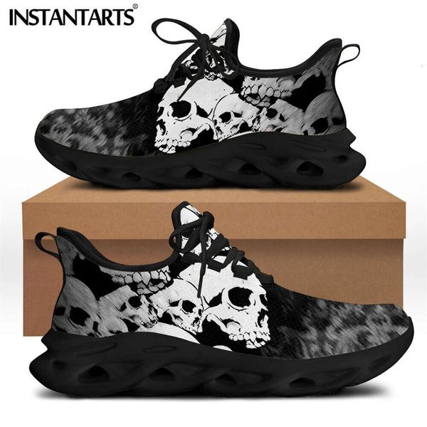 INSTANTARTS Black Punk Skull Brand Design Men's Shoes Casual Lace Up Comfortable Breathable Sneakers Male Walking Footwear 2021, Htaf464f21b
INSTANTARTS Black Punk Skull Brand Design Men's Shoes Casual Lace Up Comfortable Breathable Sneakers Male Walking Footwear 2021, Htaf464f21b