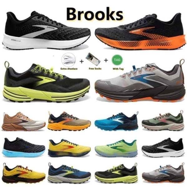 Brooks Brook Cascadia 16 Mens Running shoes Hyperion Tempo triple black white grey yellow orange mesh fashion trainers outdoors sports Jogging sneakers 40-45, Blue
Brooks Brook Cascadia 16 Mens Running shoes Hyperion Tempo triple black white grey yellow orange mesh fashion trainers outdoors sports Jogging sneakers 40-45, Blue