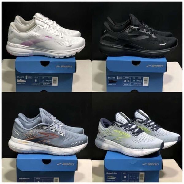 NEW Brooks Ghost 15 Glycerin GTS 20 Hyperion Tempo Running Shoes for Women Ghost Brooks Shoes Triple Black White Grey Yellow Orange outdoor shoes 36-46
NEW Brooks Ghost 15 Glycerin GTS 20 Hyperion Tempo Running Shoes for Women Ghost Brooks Shoes Triple Black White Grey Yellow Orange outdoor shoes 36-46