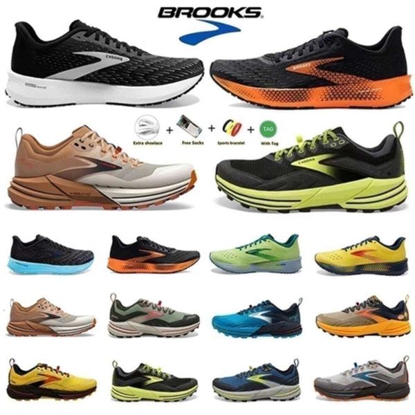 Brooks Brook Cascadia 16 Running shoes Launch 9 Hyperion Tempo triple black white grey yellow orange mesh fashion trainers outdoor women sports sneakers 36-45, Color2
Brooks Brook Cascadia 16 Running shoes Launch 9 Hyperion Tempo triple black white grey yellow orange mesh fashion trainers outdoor women sports sneakers 36-45, Color2