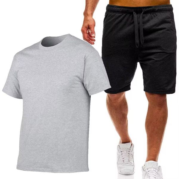 Men's fashion sportswear Short sleeve 100% Cotton Gray T-shirt and sportswear shorts Summer casual jogging suit men's sport suit, Dark grey
Men's fashion sportswear Short sleeve 100% Cotton Gray T-shirt and sportswear shorts Summer casual jogging suit men's sport suit, Dark grey