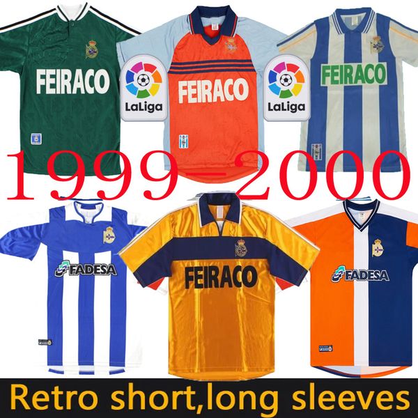 1999 2000 Deportivo de La CoruNa retro soccer jersey 99 00 Deportivo La Coruna VALERON MAKAAY bebeto 2003 classic vintage football shirt Home away green red 2003 2004, Black
1999 2000 Deportivo de La CoruNa retro soccer jersey 99 00 Deportivo La Coruna VALERON MAKAAY bebeto 2003 classic vintage football shirt Home away green red 2003 2004, Black