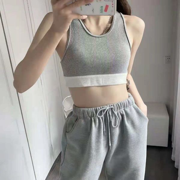 Designer Tank Top Women T Shirt Vest Tops Tees Summer Women Crop Top Embroidery Sexy Off Shoulder Black Casual Sleeveless Backless Top Shirts Solid Stripe Color Vest, Ce6 
Designer Tank Top Women T Shirt Vest Tops Tees Summer Women Crop Top Embroidery Sexy Off Shoulder Black Casual Sleeveless Backless Top Shirts Solid Stripe Color Vest, Ce6