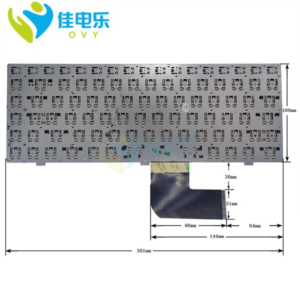 ru us russian english notebook pc keyboard for teclast f7 14 1 pridek2381 dkmini 300e replacement keyboards genuine 343000075