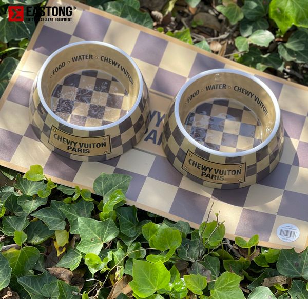Brand Designer Dog Bowls With Placemat Puppy Cat Feeder Non-slip Crash French Bulldog Bowl For Small Dogs
Brand Designer Dog Bowls With Placemat Puppy Cat Feeder Non-slip Crash French Bulldog Bowl For Small Dogs