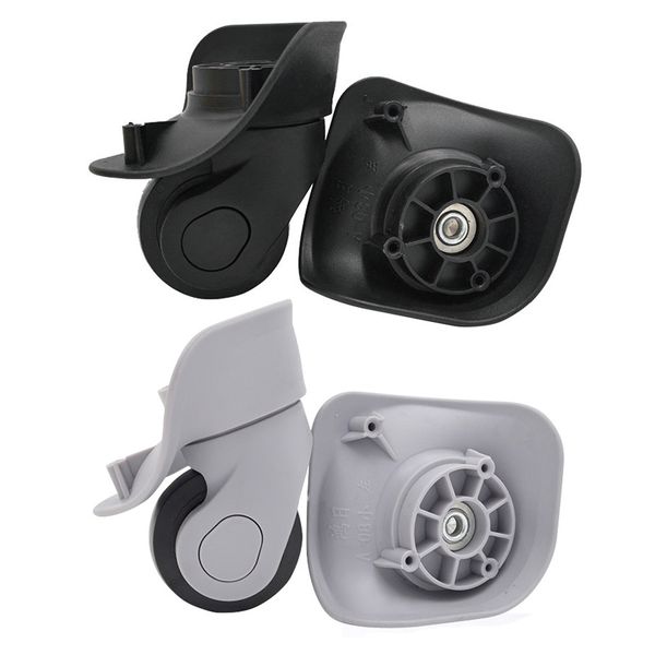 1 Pair Suitcase Wheels Swivel Casters Silent Baggage Wheel High Quality Luggage Wheel Replacement For Suitcase Trolley Accessory