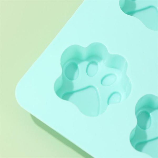 Food Grade Silicone Paw Print Mold,Reusable Dog Cat...