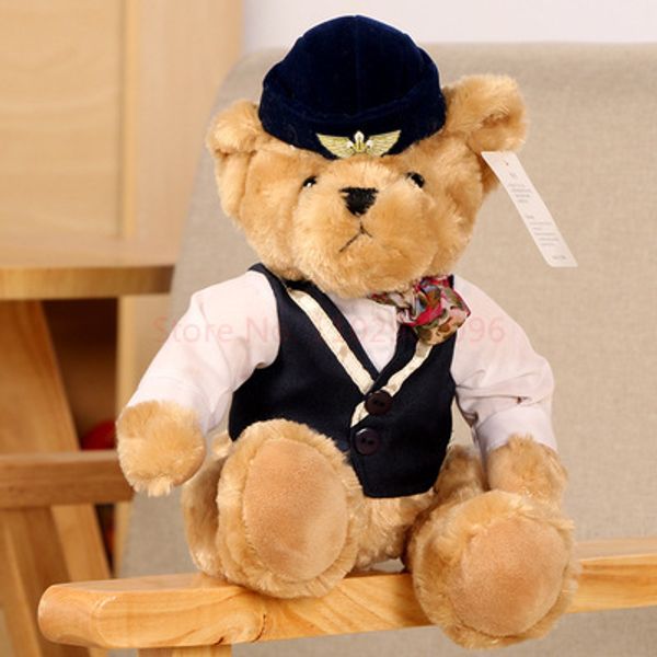 Pilot Cute Teddy Bear 22-40cm Plush Toy High Quality Captain Bear Plushie Dolls Kawaii Baby Soft Stuffed Birthday Gift For Kids ie, White
Pilot Cute Teddy Bear 22-40cm Plush Toy High Quality Captain Bear Plushie Dolls Kawaii Baby Soft Stuffed Birthday Gift For Kids ie, White