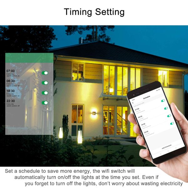 Wifi Wall Touch Smart Switch EU No Neutral Wire Required RF433Mhz Light Switch 220V Tuya Smart Home for Alexa Alice Google Home