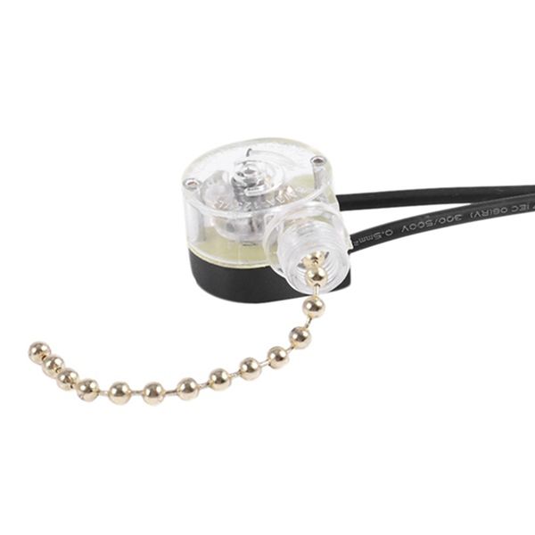 Wall 10Pcs Light Pull Switch 2025 Home Ceiling Fan Lamp Ceiling Fan Wall Light Replacement Pull Chain Cord Switch