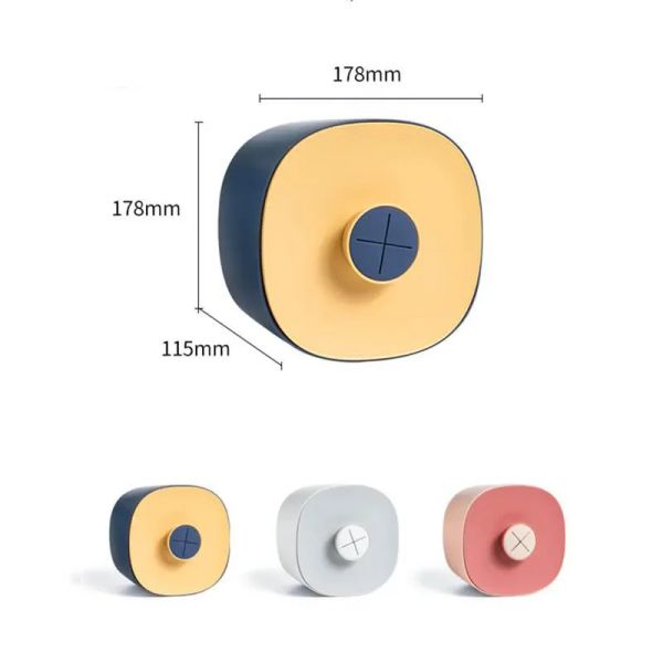 Wall Mounted Toilet Paper Holder Waterproof Toilet Roll Dispenser Disposable Face Towel Storage Box Bathroom Accessories