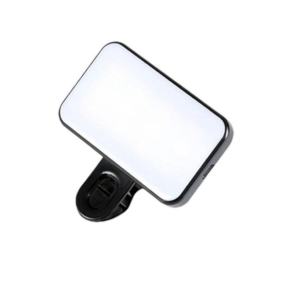 LED Fill Light Portable Mini Selfie Light For Laptop Video Conference Mobile Phone Vlog Live Broadcast Fill Lamp Photography