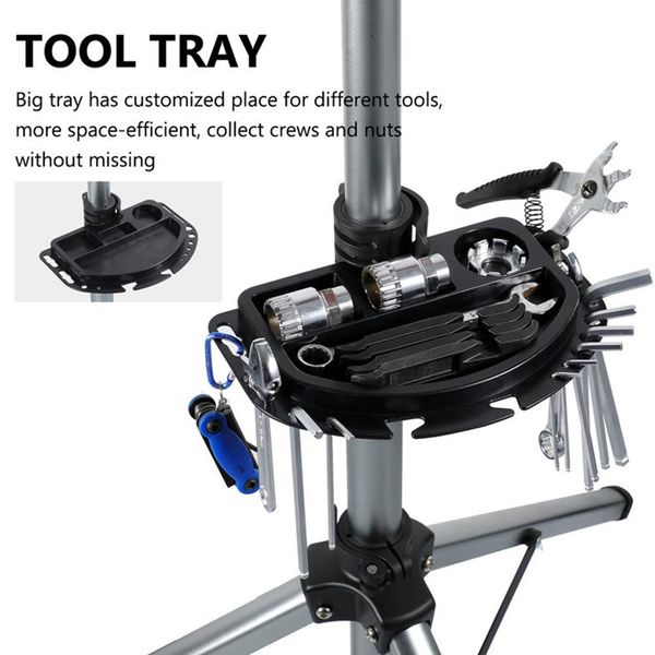 Bike Repair Pallet Equipment Bike Mechanic Repair Rack Bicycle Repair Tool Repaire Stand Maintenance Special Pallet Tool Trays