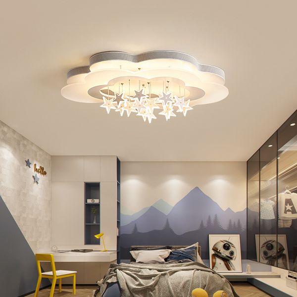2023 Ceiling Lamp For Children Light Fixture Lamp For Children Kids Lamp LED Star Cloud Roof Light Kids Children RoomKids' Lamp