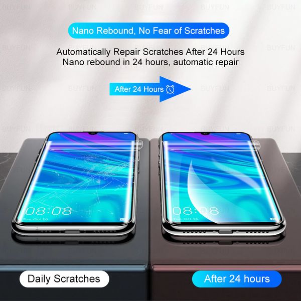 4 Pcs Full Glue Protective Hydrogel Film For Xiaomi Mi A3 A1 A2 Lite Screen Protector On A 3 5x 6X Mia1 Mia2 Mia3 Mi5x Not Glass