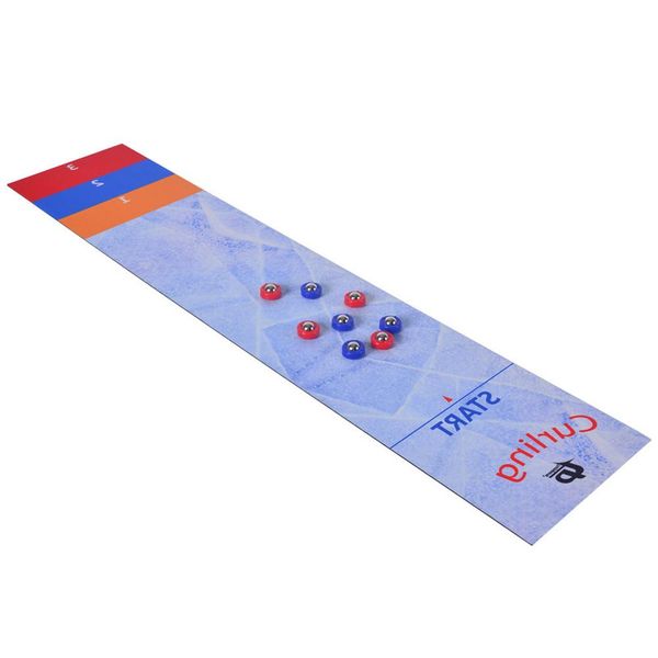 Portable 3 In 1 Table Top Shuffleboard Curling Game And Bowling Set Family Games For Kids Adults Indoor Outdoor Board Game