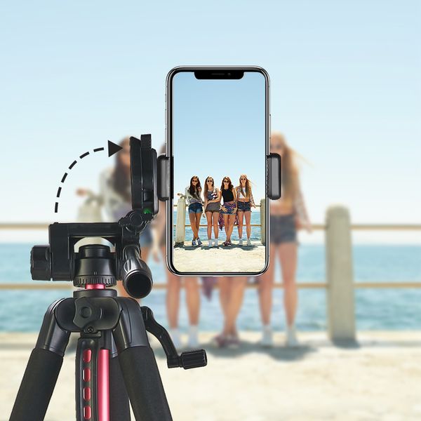 Camera Tripod Stand with Phone Holder & Carry Bag 170CM Photography Travel Tripod For Canon/Nikon/Sony/DSLR Camera/Phone