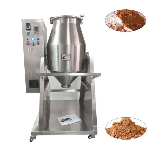 High Speed Professional Blender Double Cone Industrial Dry Powder Drum Mixer Blender Machine