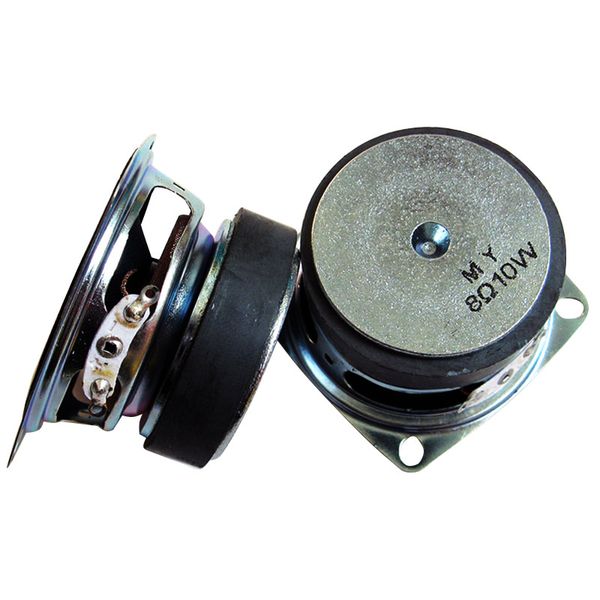 10W Full Range Speaker 2 Inch 8Ohm Tweeter Mid Audio Speaker 52mm 16 Core Loudspeaker DIY Car Audio 2Pcs