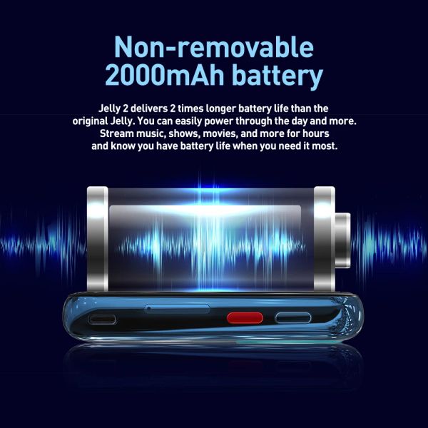 Jelly Unihertz 2 Mini Mobile Phone 3 Inch Screen 6GB 128GB Smartphone Android 11 Helio P60 Octa Core 16MP 2000mAh Cellphone NFC 18GB 000mAh