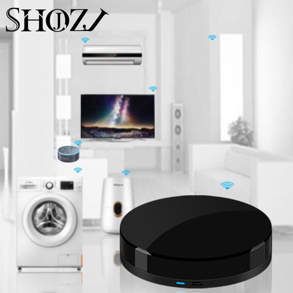 WIFI IR RF Universal Remote Controller for Smart TV 433Mhz Gated Automatic Air Conditioning and Voice Control Google Home Alexa