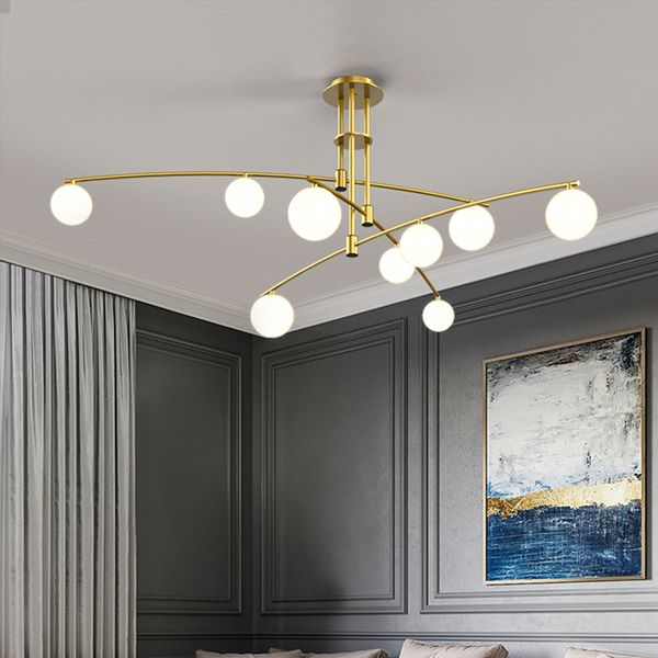 Nordic New Chandelier Creative Personality Modern Minimalist Style Living Room Lamps
Nordic New Chandelier Creative Personality Modern Minimalist Style Living Room Lamps