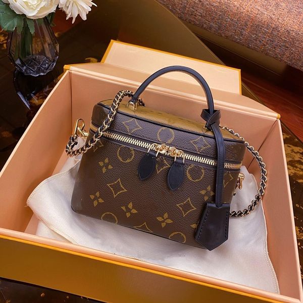Original Designer Luxury Bag Louiseviution Vanity PM Crossbody Bags Lvse Purse Mirror Quality Shoulder Bags Designers Woman Handbag Sac Luxe Dhgate New, Black
Original Designer Luxury Bag Louiseviution Vanity PM Crossbody Bags Lvse Purse Mirror Quality Shoulder Bags Designers Woman Handbag Sac Luxe Dhgate New, Black
