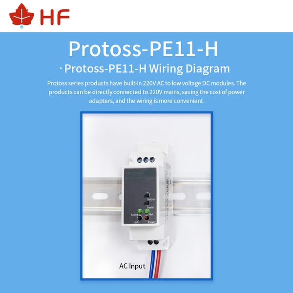 RS232 PE10 High Flying Protoss-PE11 RS485 to Ethernet Serial Server Rail DTU RS485 to Ethernet Serial Server