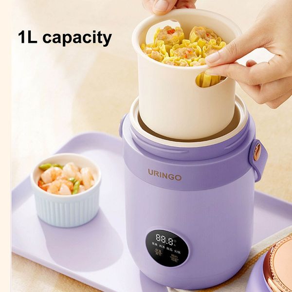 DHgate 220V Electric Kettle Portable Stew Pot Slow Cooker Home Intelligent Cooking Pot Multicooker Stewing Cubilose Porridge Soup 1L sold by DHgate