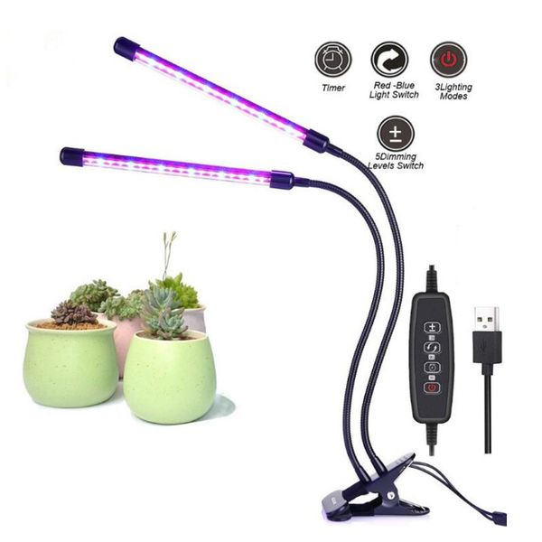 Yabstrip LED grow light full spectrum 5V USB for indoor seedling Garden Plants Flower Hydroponics Grow Tent Box phyto lamps